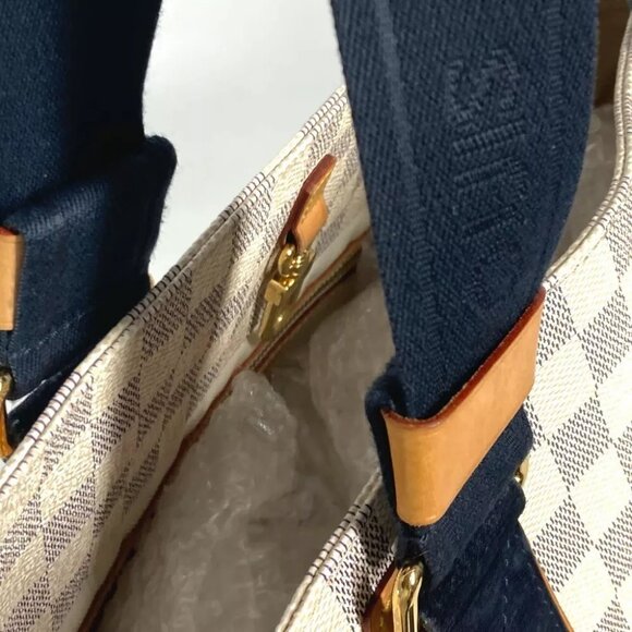 LOUIS VUITTON N41179 Damier Azur Plan Soleil Cabas PM Bag Shoulder Bag - Picture 12 of 15